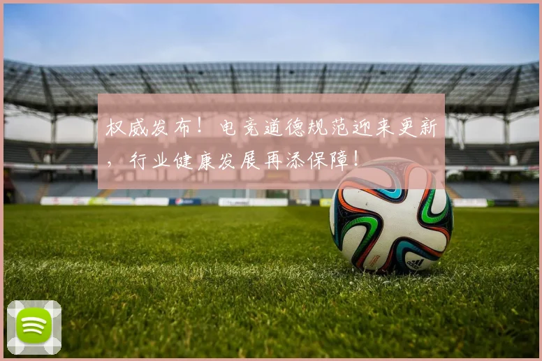 权威发布!电竞道德规范迎来更新,行业健康发展再添保障!